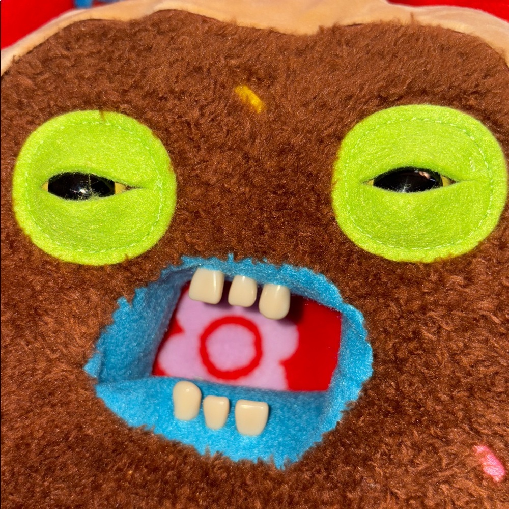 NEW! ZURU FUGGLER x FUGGALICIOUS | Donut! 9" Plush RARE QUICK SHIP - Picture 2 of 3
